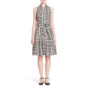 Kate Spade “Island Stamp” Sleeveless Shirtdress
